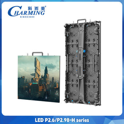 Super Clear P2.6 P2.98 Nội thất ngoài trời Led Video Wall Với mặt trước bảo trì sử dụng nhà thờ