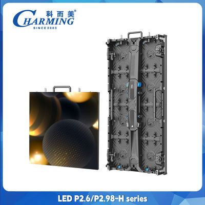 Super Clear P2.6 P2.98 Nội thất ngoài trời Led Video Wall Với mặt trước bảo trì sử dụng nhà thờ
