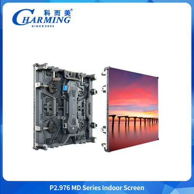 Nội thất linh hoạt P2.604 P2.98 P3.91 Tấm đúc nhôm Bảo trì thuận tiện Cho thuê màn hình hiển thị LED