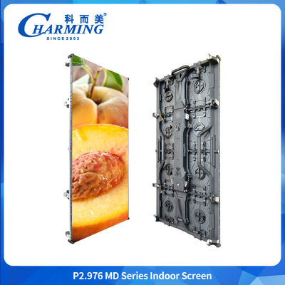 Quảng cáo Màn hình LED Độ phân giải cao Màn hình sáng tạo cong Bức tường video P2.9 Màn hình LED linh hoạt trong nhà