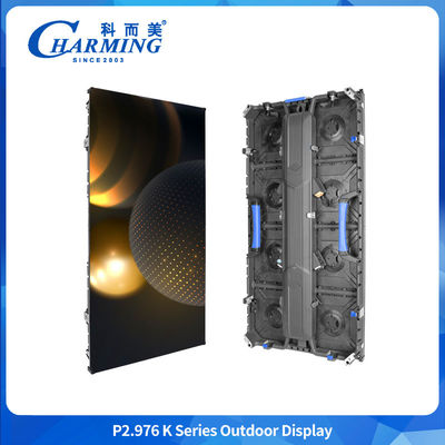Bên ngoài P2.98 Cho thuê màn hình nhôm hợp kim chống nước Led Wall Event Stage Backdrop