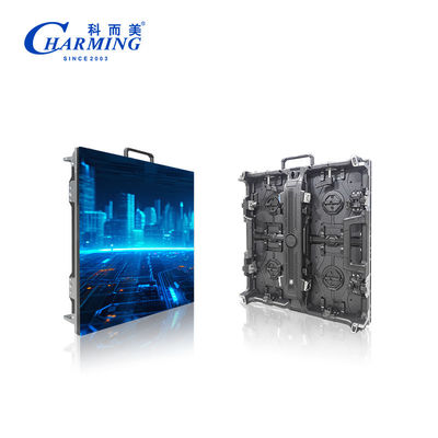 500*500/1000*84mm Aluminium Alloy Cabinet 140° Wide Angle Ultra HD 8K Indoor And Outdoor Rental Advertising Signs Screen