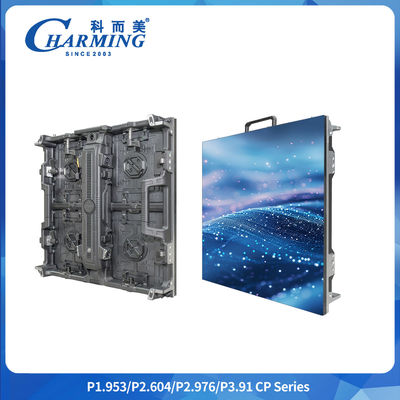 Phân hủy nhiệt tốt P2.6/2.98/3.91 CP Series ngoài trời IP65 LED Video tường chống nước với REAN Signal Aviation Plug