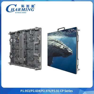 Cột góc phải P2.6/2.98/3.91 CP Series Outdoor LED Video Wall được nâng cấp thành một tay cầm mô-đun ẩn.