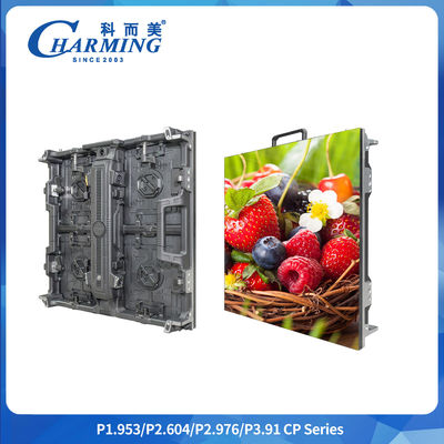 P2.6-3.91 Hiển thị IP65 Bảo vệ nâng cao 7680Hz Tỷ lệ làm mới SMD1921 Tiết kiệm năng lượng Và Bảo vệ mắt Cho thuê màn hình Video Wall