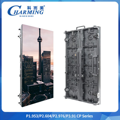 P2.6/2.976/3.91 Hộp hợp kim nhôm có kích thước cung điều chỉnh 500 * 500mm / 500 * 1000mm 7680Hz HD Cho thuê ngoài Led Didplay