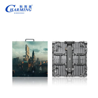 Màn hình ngoài trời cho thuê bằng hợp kim magiê P4 Lắp đặt nhanh Siêu mỏng Siêu nhẹ Ghép nối liền mạch