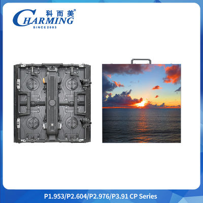 140°/120° Câu lạc bộ đêm 7680hz HD Flexible Led Display Wedding Stageground Stage Show Hội nghị Background Cho thuê Led Video Wall Dj Booth