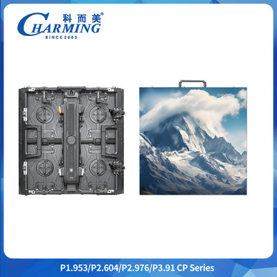 500x500mm/500x1000mm P1.9 P2.6 P2.98 P3.91 Thuê trong nhà Đường hiển thị LED cong Đường hiển thị LED linh hoạt