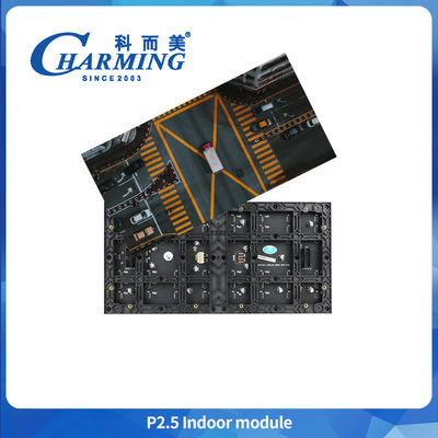 Thương mại P2.5 320 * 160mm LED nội thất mô-đun cố định cài đặt 16 bit