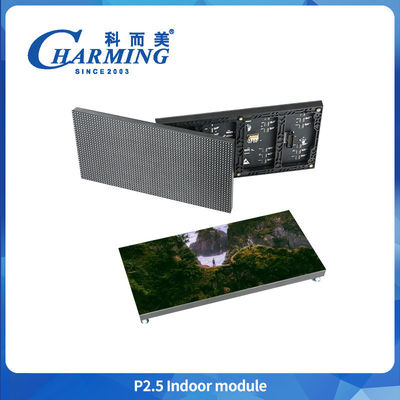 Màn hình LED cố định được lắp đặt P2.5 Màn hình LED cố định trong nhà 320mmx160mm Bức tường màu