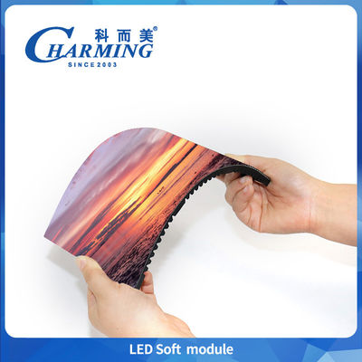 Màn hình hiển thị LED linh hoạt Mô-đun LED mềm Màn hình quảng cáo LED cong cho nội thất P1.86 P2 P2.5 P3