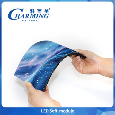 Tường video mô-đun mềm LED nội thất có tỷ lệ làm mới cao cho các chiến dịch quảng cáo ánh sáng và tổ chức sự kiện