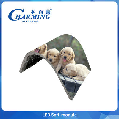 Mô-đun linh hoạt P2-P3.076 Mô-đun mềm LED trong nhà 16 bit Cao màu xám Scale Full Color Cho trung tâm mua sắm