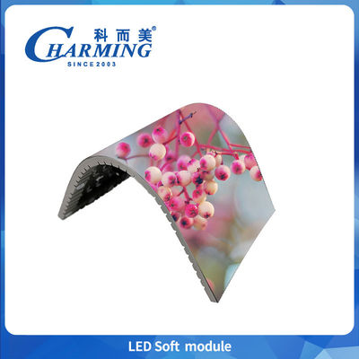 Nội thất P3 Mô-đun mềm Video Mô-đun linh hoạt đầy đủ màu sắc tùy chỉnh hình cong có thể lập trình màn hình LED linh hoạt