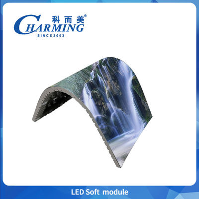 Full Color P1.86/P2/P2.5/P3.076 Indoor Led Soft Module 800hz Độ sáng cao cho màn hình hình hình trụ