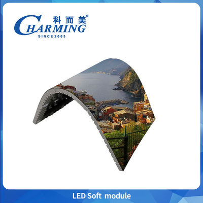 Mô-đun mềm LED trong nhà P1.86/P2/P2.5/P3.076 Lượng điện thấp Nhiệt độ thấp RGB LED Mô-đun cho màn hình sóng