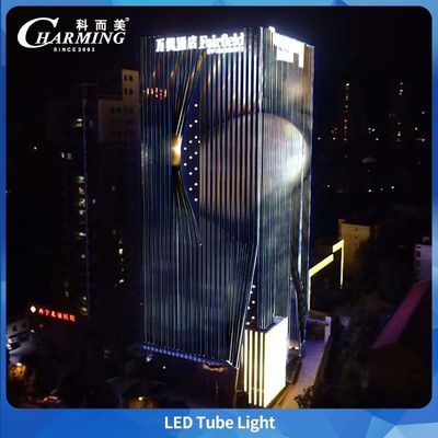 IP65 chống nước RGB Led Tube Light SPI Control SMD5050 cho tòa nhà