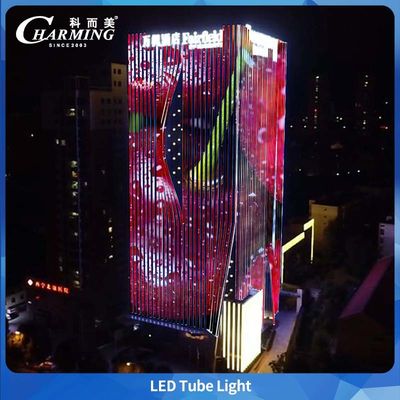 Đèn tuýp màu 1000/500x40.5x30.5mm, IP66 và dễ bảo trì, thiết kế đường dây kết nối cho cầu và tòa nhà ngoài trời