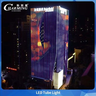 Đèn ống LED RGB video Aminal 24w 0.5/1m quyến rũ cho mặt tiền tòa nhà