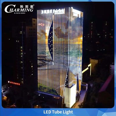 Vật liệu nhôm SMD5050 IP65 ngoài trời chống nước đèn ống dẫn cho thương mại cấu trúc tòa nhà lớn