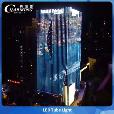 2025 Sản phẩm bán nóng ngoài trời LED Tube Light-U20 1000 * 20MM IP65 RDM Cho tòa nhà ngoài trời trang trí tường bên ngoài
