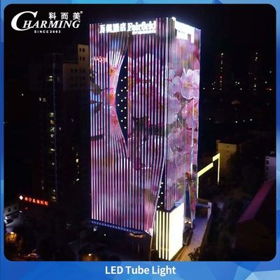 Đèn tuýp LED RGB ngoài trời tiết kiệm điện IP65 cho trang trí tòa nhà với vỏ UV-PC