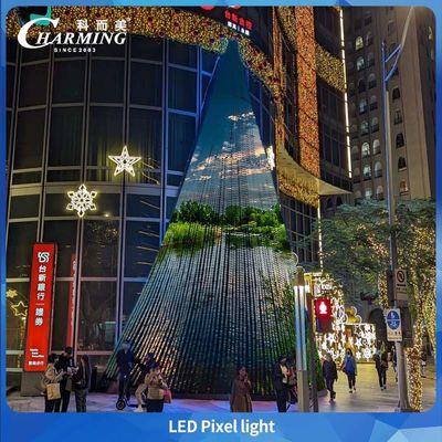 30MM IP66 DC24V RGB Profile nhôm ngoài trời vĩnh viễn LED Giáng sinh LED Pixel Point Light