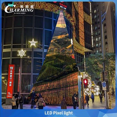 Đèn LED Pixel Thế Hệ Tiếp Theo 2025 Đầy Mê Hoặc 40D 40×27.3mm Vỏ PC Chống Thấm Nước IP66 Dùng Trang Trí Kiến Trúc và Chiếu Sáng Điểm Du Lịch