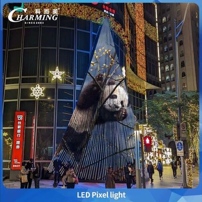 Charming 2025 Sản phẩm sáng tạo mới Đèn Pixel Led 40D 40*27.3MM Vật liệu PC IP66 Điểm tham quan du lịch Trang trí