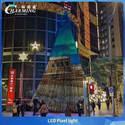 SMD3535 50C Đèn Pixel LED IP66 Kiểm soát SPI chống nước cho tường ngoài Đèn sân khấu công viên