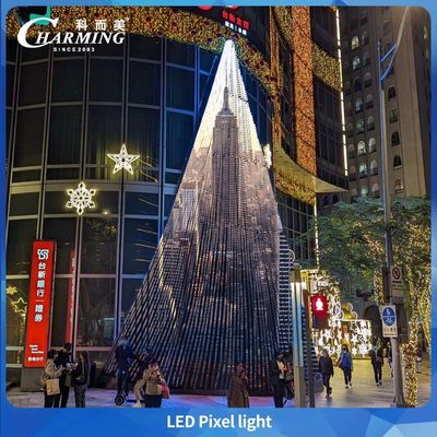 Công nghệ mới đèn LED Pixel 50C SMD3535 IP66 SPI điều khiển ánh sáng ngoài trời trang trí tường bên ngoài Đèn sân khấu