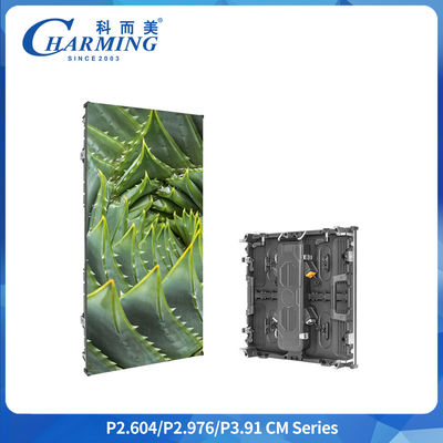 CM Series IP42 Tốc độ làm mới cao hợp kim nhôm màn hình tường video LED trong nhà P2.604/P2.976/P3.91 Màn hình quảng cáo