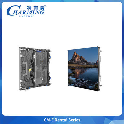 LED quảng cáo ngoài trời Video màn hình tường 500x500 8K độ phân giải Kiểm soát nước tường lắp đặt thuê