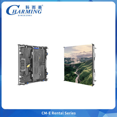 LED quảng cáo ngoài trời Video màn hình tường 500x500 8K độ phân giải Kiểm soát nước tường lắp đặt thuê