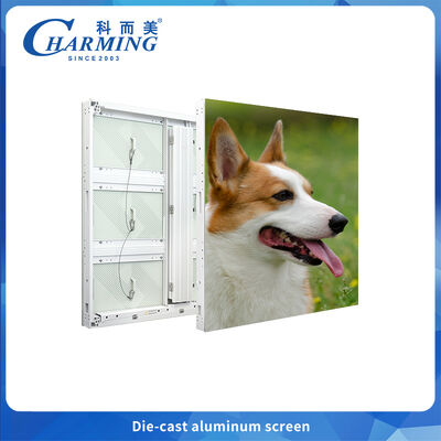 P6.66 Cho thuê màn hình LED ngoài trời với Arc Splicing & Độ sáng cao hơn 6000 Cd / M2 Kháng ăn mòn