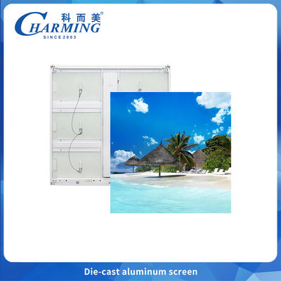 P6 Quảng cáo ngoài trời 6500 CD / m2 Độ sáng Led Video Wall Kiểm soát nước cho bảng chơi hồ bơi