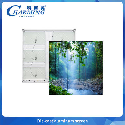 Ultra Thin 3D External 14Bit Panel P6 Led Screen cho quảng cáo ngoài trời trên tòa nhà