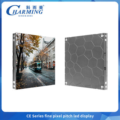 Màn hình LED trong nhà có khoảng cách nhỏ với tủ hợp kim nhôm nhẹ và màn hình Ultra HD để bảo trì phía trước