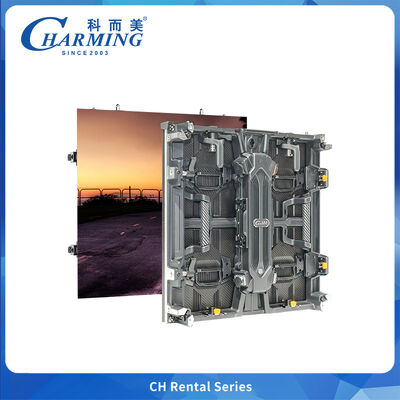 Phòng chống nước ngoài thuê bảng điều khiển LED P3.9 Tấm đúc Aluminium Cabinet Một nhấp chuột Degaussing cho giai đoạn sự kiện