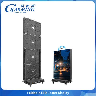 Màn hình LED Video Gập P1.86 P2 GOB Chống ẩm & Chống trầy xước cho Hội nghị & Triển lãm