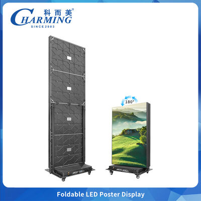 Màn hình LED Poster 7680Hz P2.5 Gập trong nhà Bảo trì mặt trước với GOB