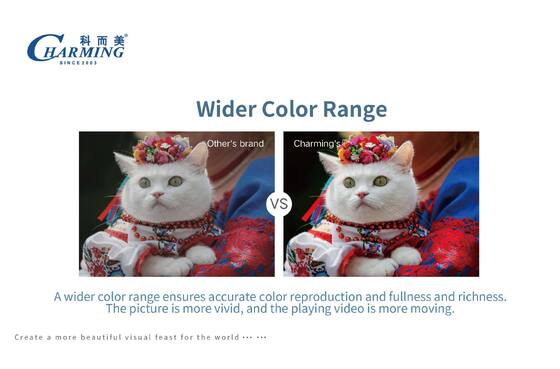 IP65 nhôm hợp kim chống nước ngoài cửa LED Video màn hình hiển thị P4 cấp độ màu xám cao 7680HZ