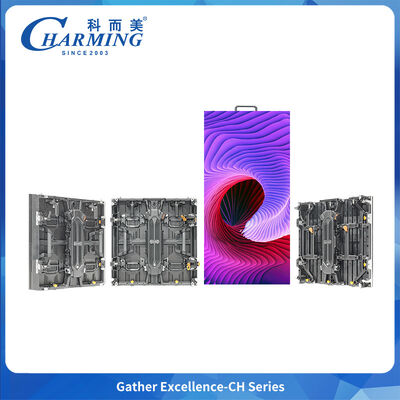 Màn hình thương mại P3.91 Tay cầm đặc biệt chống nước tích hợp kết nối cứng Led Tủ hợp kim nhôm đúc CH