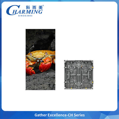 Charming CH-Series High Brightness LED Video Wall Display với thiết kế chống nước hoàn hảo Regula cong góc phải