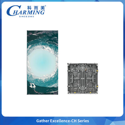 CH-Pro Series Indoor P2.604 Fine Pitch Flexible LED Cabinet 140 Degree Wide Angle for Luxury Retail