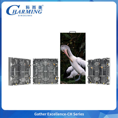 CH-E Series Outdoor Curved LED Cabinet với 3.91mm Pixel Pitch IP65 Protection và Tỷ lệ làm mới 7680Hz cho thuê sân khấu