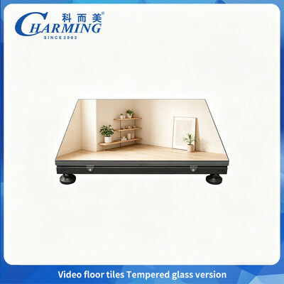 Lắp ráp và tháo dỡ tủ nhanh P2.6 sàn nhảy LED nắp kính nóng