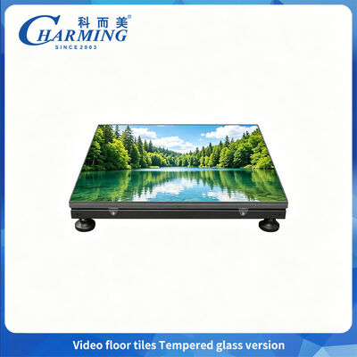 Đường nhảy LED kính cứng bền cung cấp thiết kế tủ nhẹ và gắn đường đua linh hoạt cho các sự kiện lưu diễn và biểu diễn trực tiếp