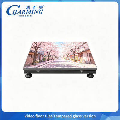 7680Hz Vỏ kính cường lực và quy trình bầu Sàn nhảy chống mài mòn cho đám cưới